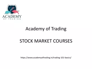 Stock Market courses