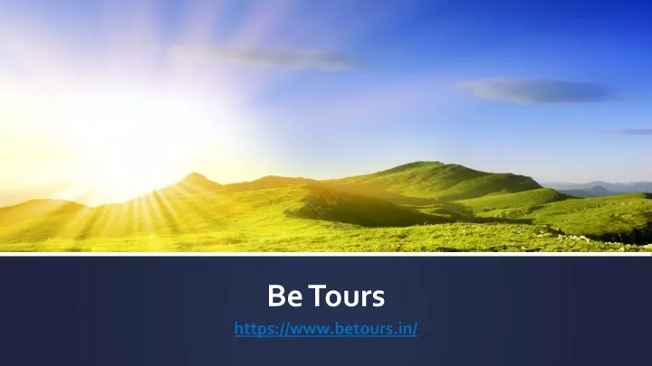 be tours https www betours in