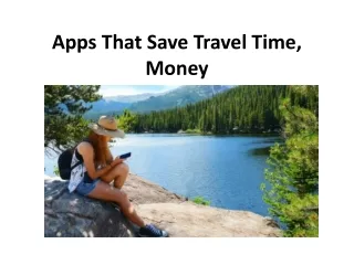 apps that save travel time money