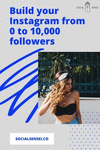 build your instagram from 0 to 10 000 followers