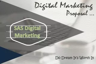 SAS Digital Marketing Propasal