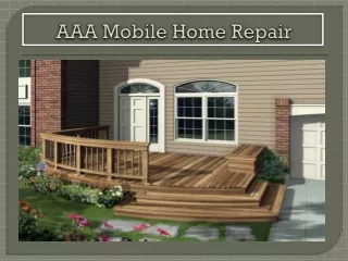aaa mobile home repair