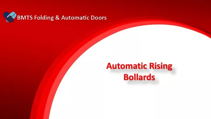 automatic rising bollards
