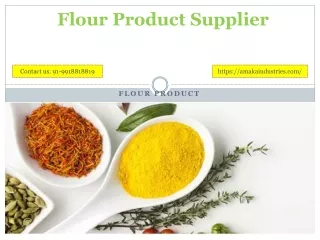 Flour Product Supplier