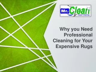 why you need professional cleaning for your