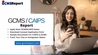 Business Visa GCMS Reports | GCMS Report