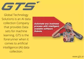 global technology solutions is an ai data