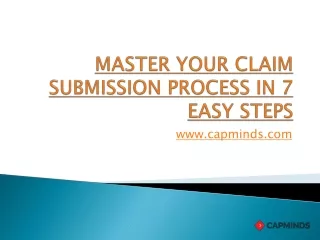 master your claim submission process in 7 easy steps