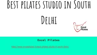 Best pilates studio in South Delhi