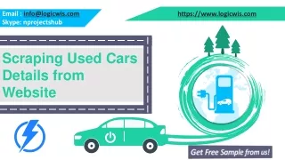 Scraping Used Cars Details from Website