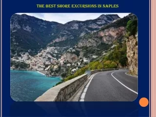 the best shore excursions in naples
