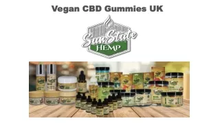vegan cbd gummies uk
