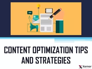 Content Optimization Tips and Strategies