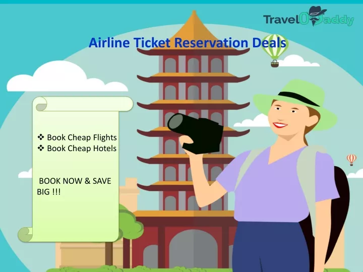airline ticket reservation deals