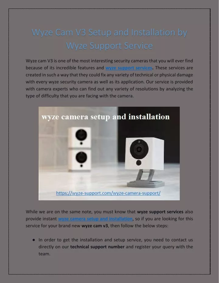 wyze cam v3 setup and installation by wyze