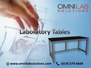 laboratory tables
