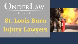 St. Louis Burn Injury Lawyers