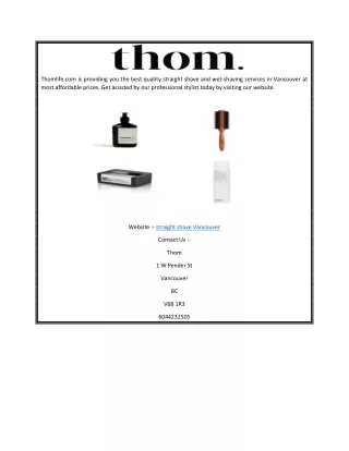 thomlife com is providing you the best quality