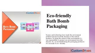 eco friendly bath bomb packaging