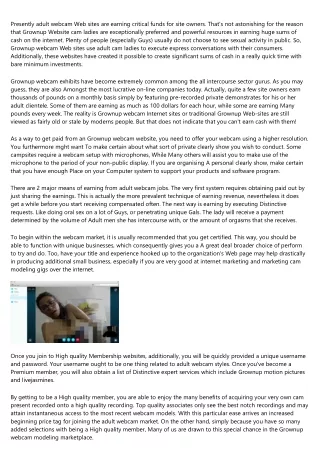 How to start out a Webcam Business enterprise - The Challenges and Myths