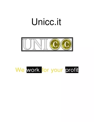 unicc it