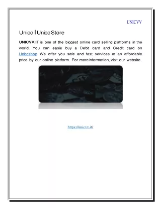 unicvv