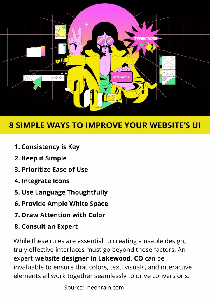 8 simple ways to improve your website s ui