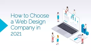 How to Choose a Web Design Company in 2021