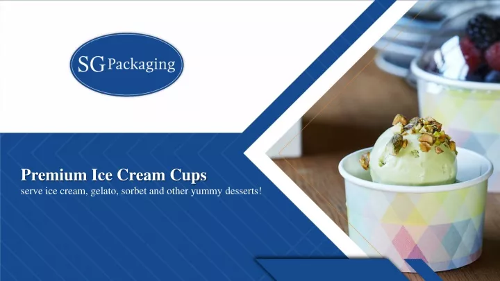 premium ice cream cups serve ice cream gelato