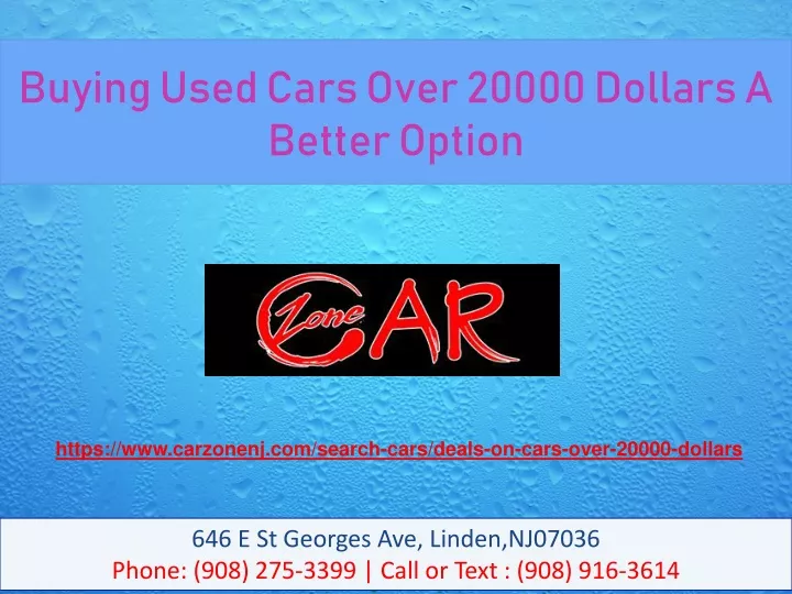 buying used cars over 20000 dollars a better option
