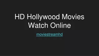 Latest Online Movies streaming in HD