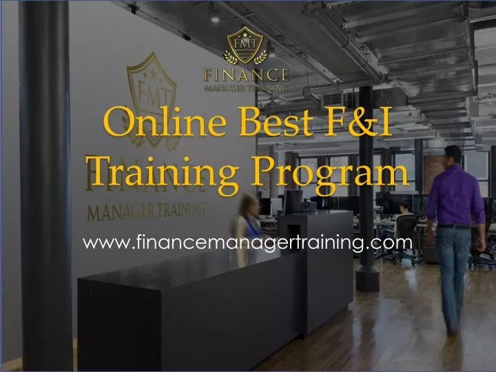 online best f i training program