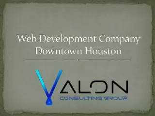 web development company downtown houston