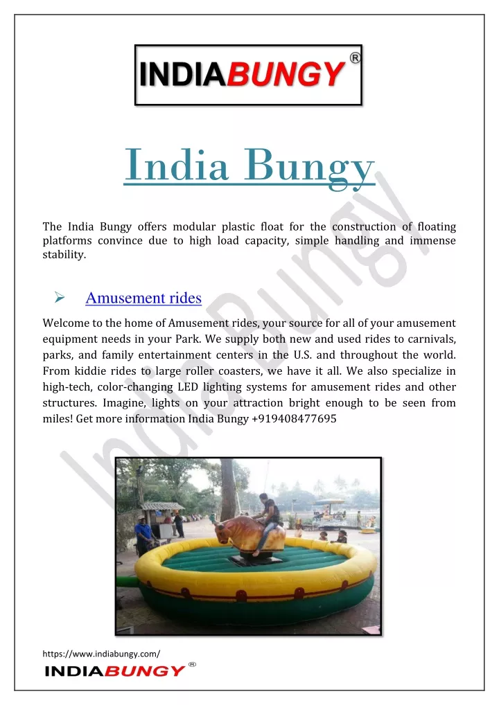 india bungy