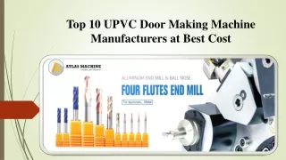 Top 10 UPVC Door Making Machine Manufacturers