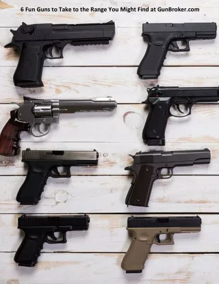 6 fun guns to take to the range you might find