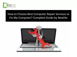 How to Fix My Computer? Choose Best Computer Repair Services