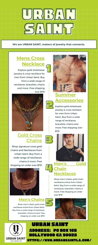 Men's Gold Chain Necklaces