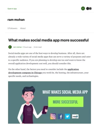 open in app