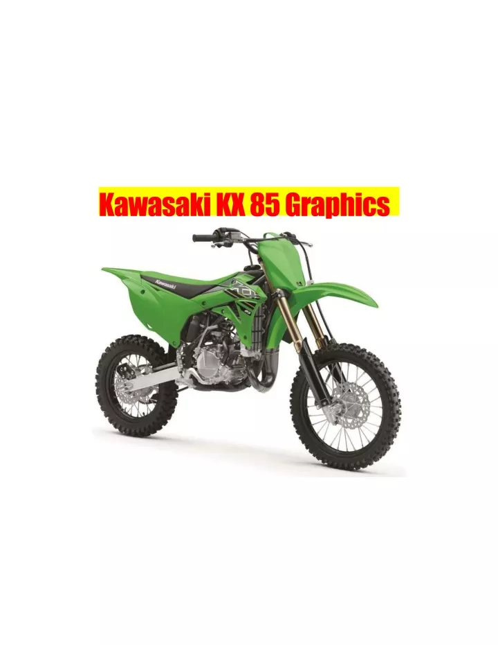 kawasaki kx 85 graphics