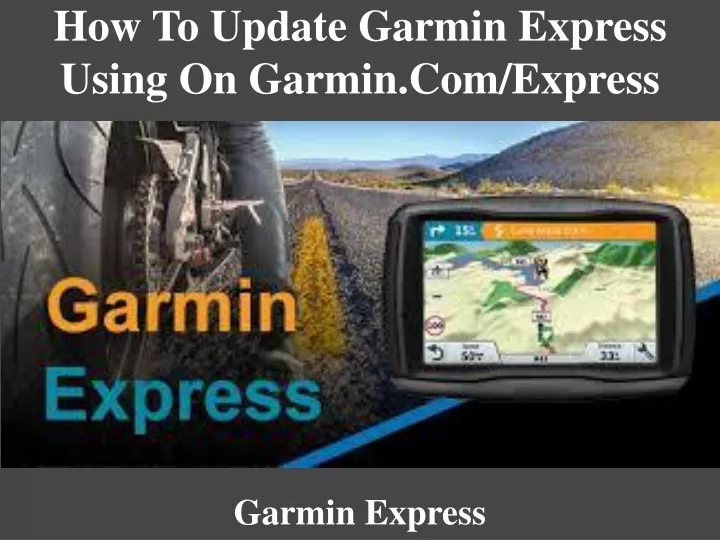 how to update garmin express using on garmin com express