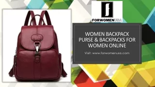 Women Backpack Purse & backpacks for women online