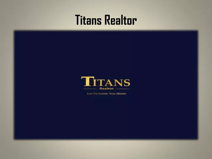 titans realtor