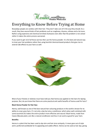 everything to know before trying at home