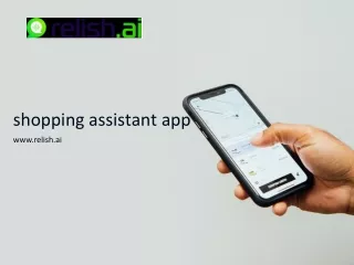 Best shopping assistant app-www.relish.ai