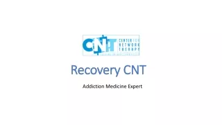 Opiate Withdrawal Detox Rehab Center in New Jersey - Recovery CNT