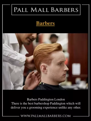 Barbers Paddington