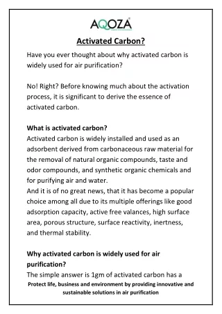 activated carbon