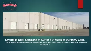 Choose The Best Commercial Door Repair Services in Austin