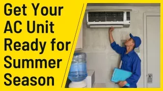 Get Your AC Unit Ready for Summer Season